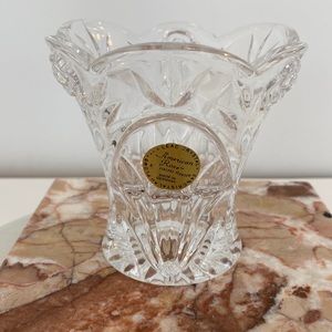 American Rose PRINCESS HOUSE 24% Lead Crystal Vase